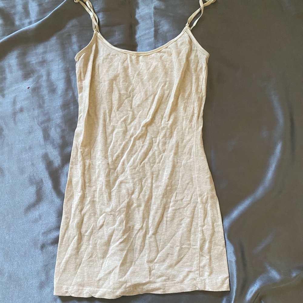 Tan Bozzolo tank top Small